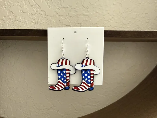 Western American Earrings