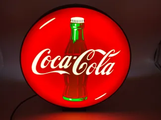 lightbox Coca-Cola