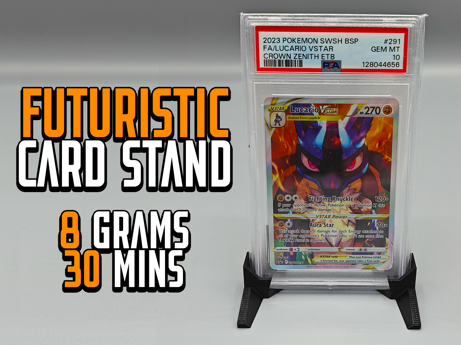 Modern Graded Card Stand | PSA CGC TOPLOADER