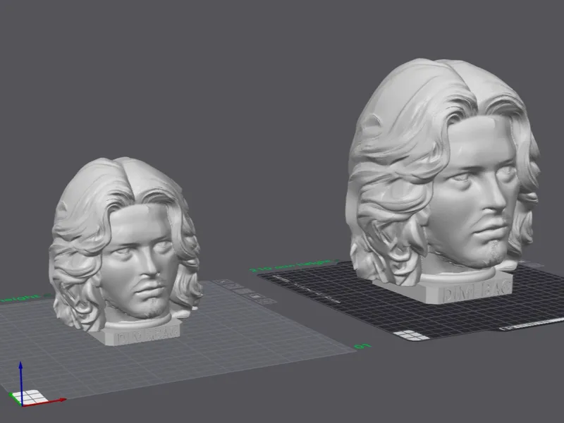 Dimebag Garrell bust/statue
