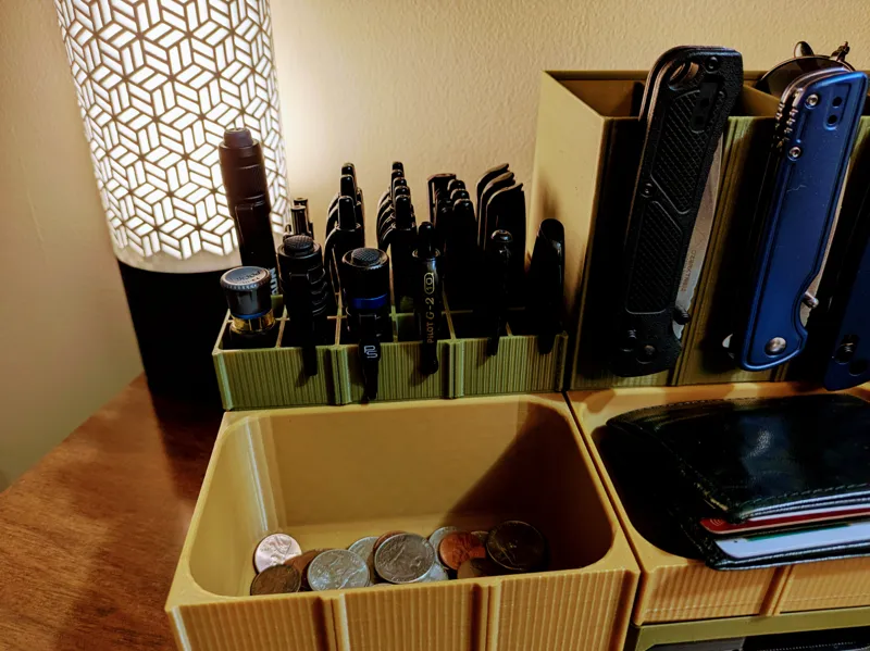 Gridfinity Large Fancy Pen Organizer – Modular EDC