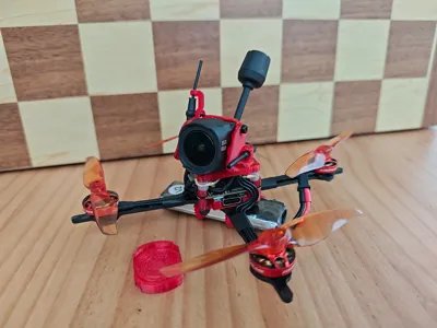DJI O4 Pro 25x25mm - Toothpick Canopy