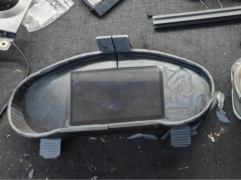 02-07 Subaru WRX/STI Gauge Cluster for 7in Screen