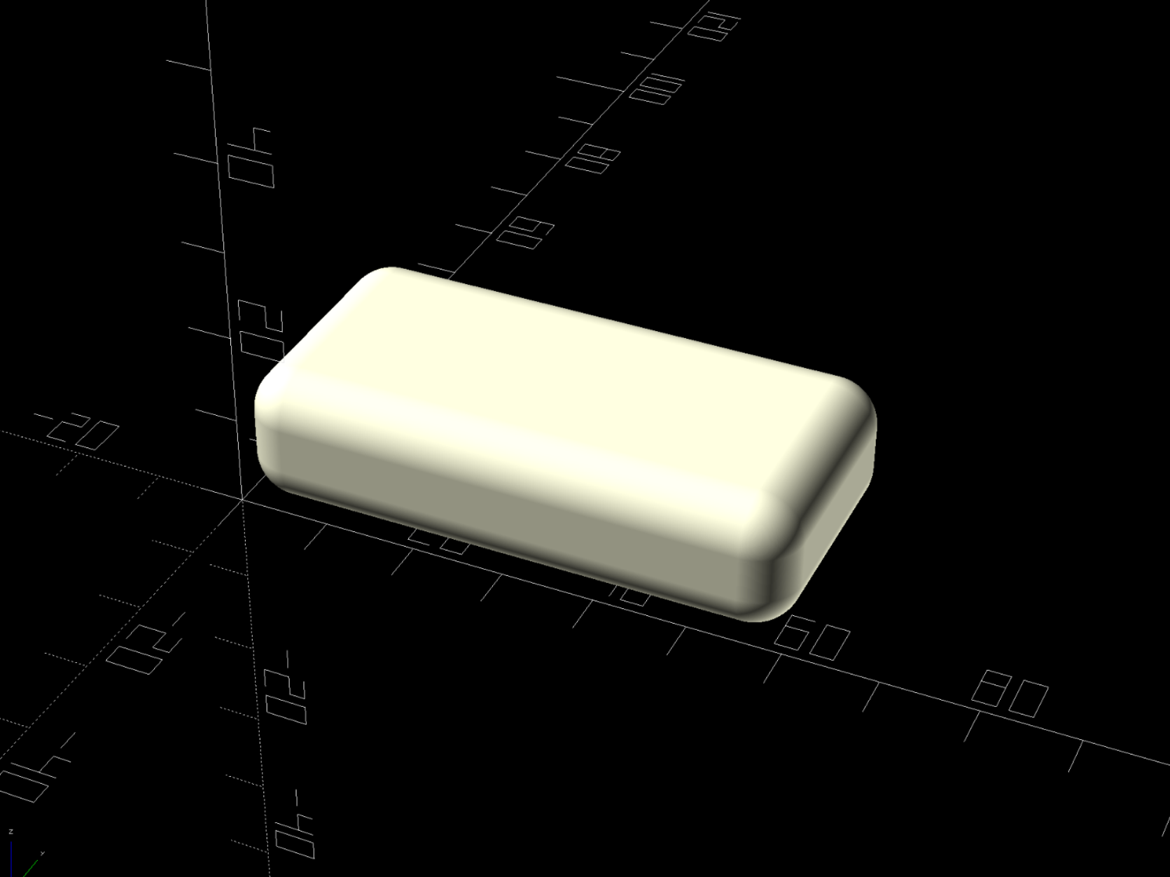 <BSG> ROUNDED CUBOID