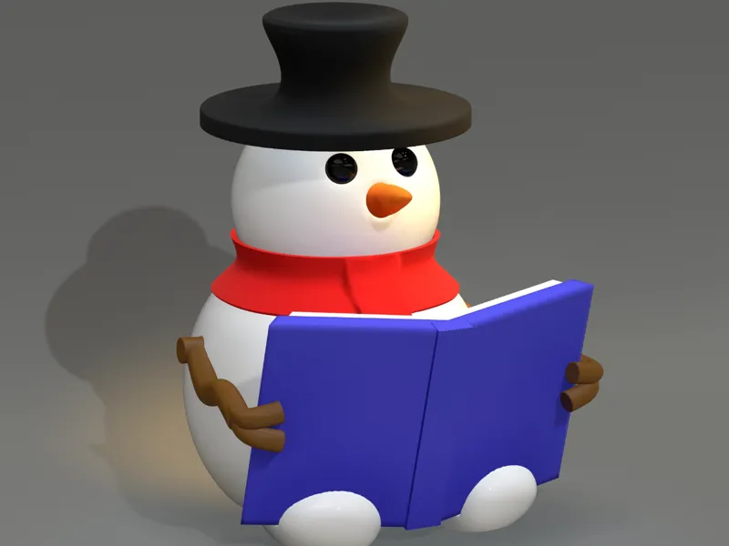 Snowman tea light lamp