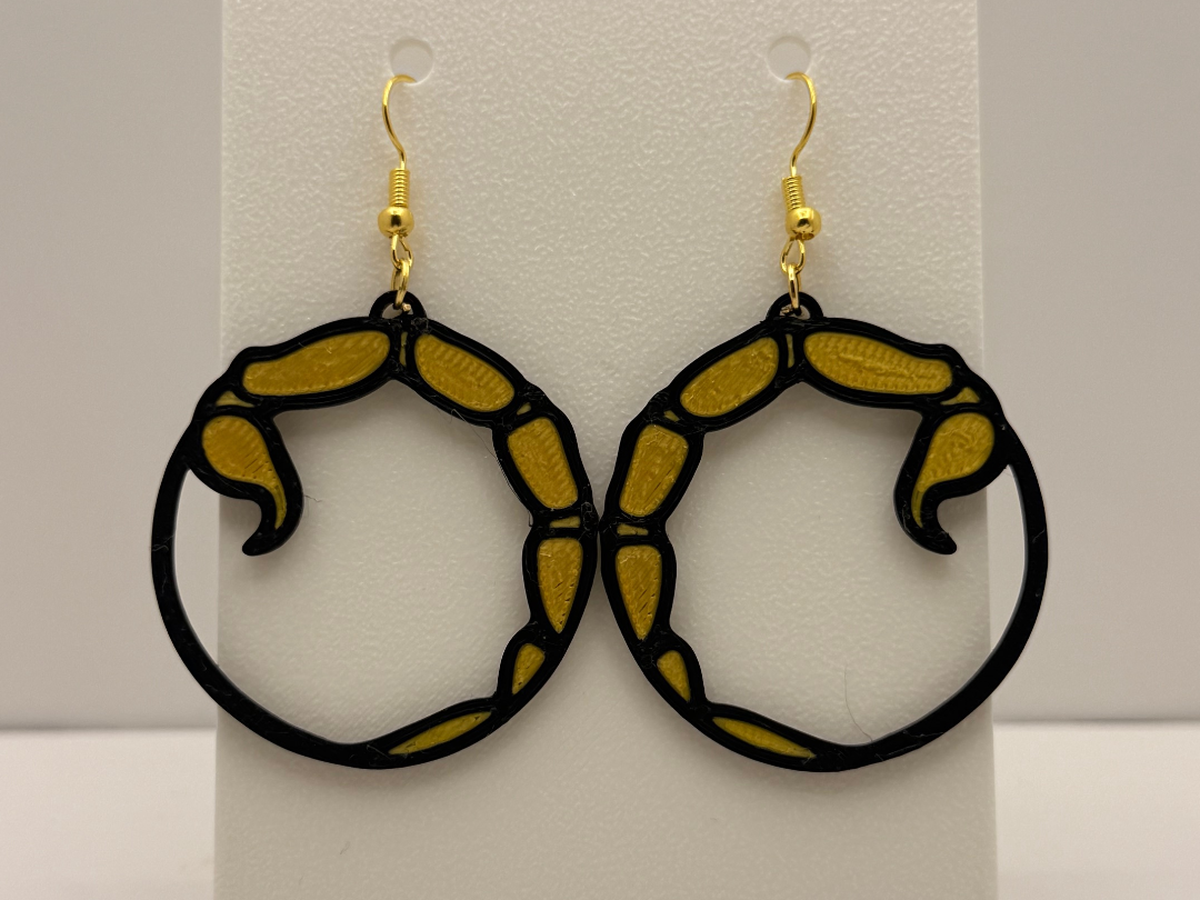 Scorpio Earrings - Zodiac Series