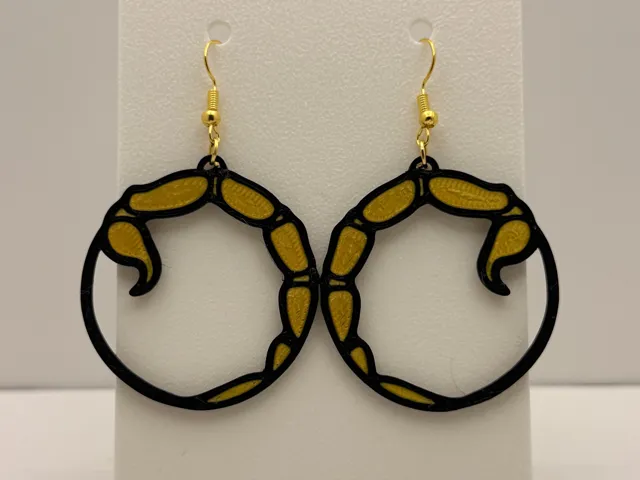 Scorpio Earrings - Zodiac Series