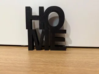Schriftzug HOME