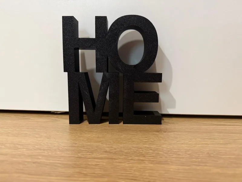 Schriftzug HOME