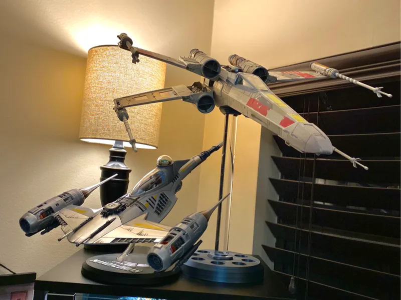 Star Wars the vintage collection display stand