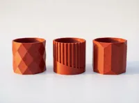 Collection de pots à succulentes minimalistes (lot de 3) — photo 4