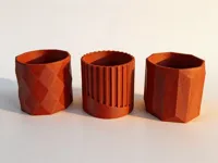 Collection de pots à succulentes minimalistes (lot de 3) — photo 3