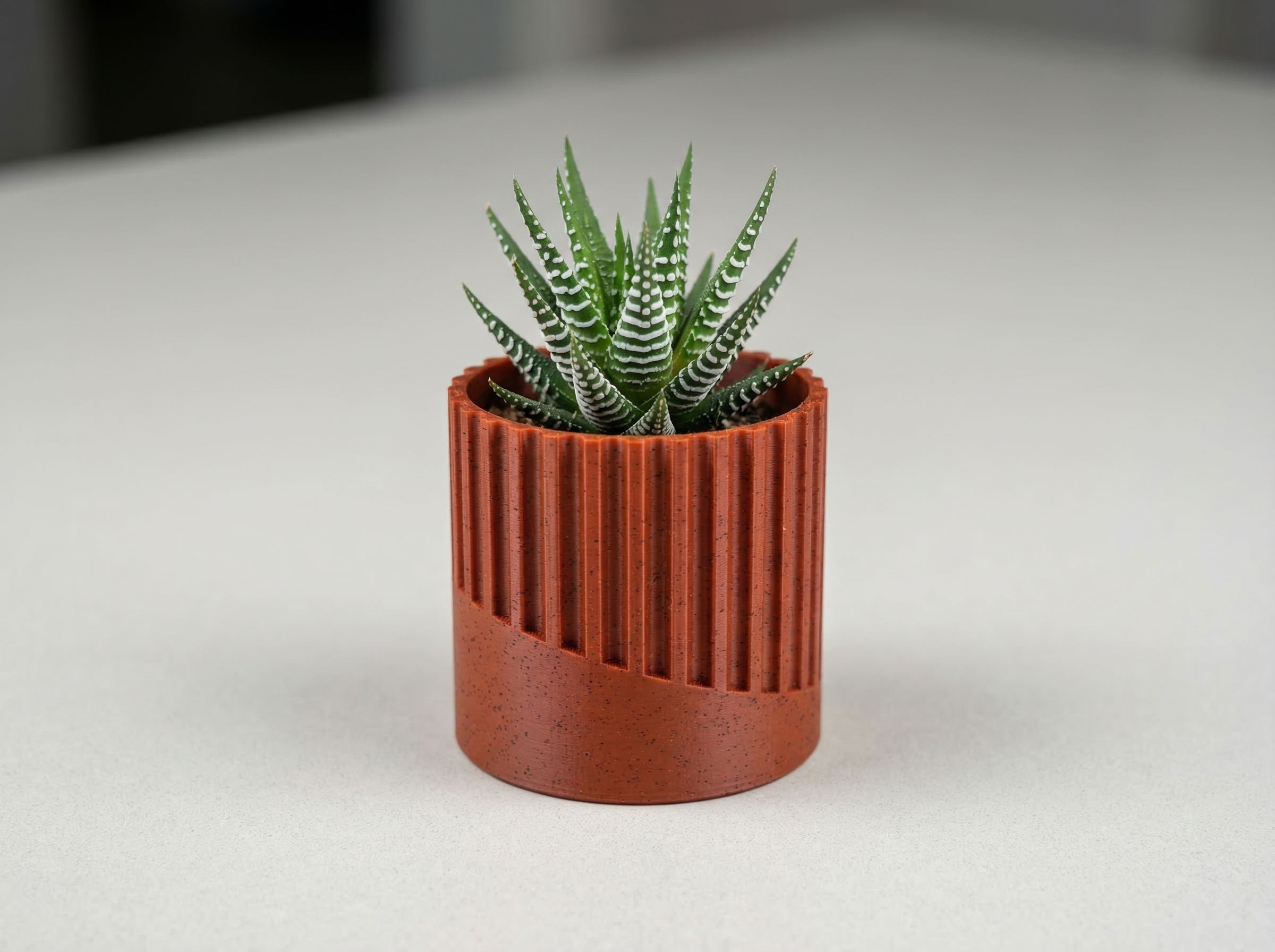 Miniatura 1 do modelo 3D Minimalist Succulent Pot Collection - Set of 3