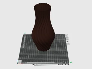 Vase Twisted