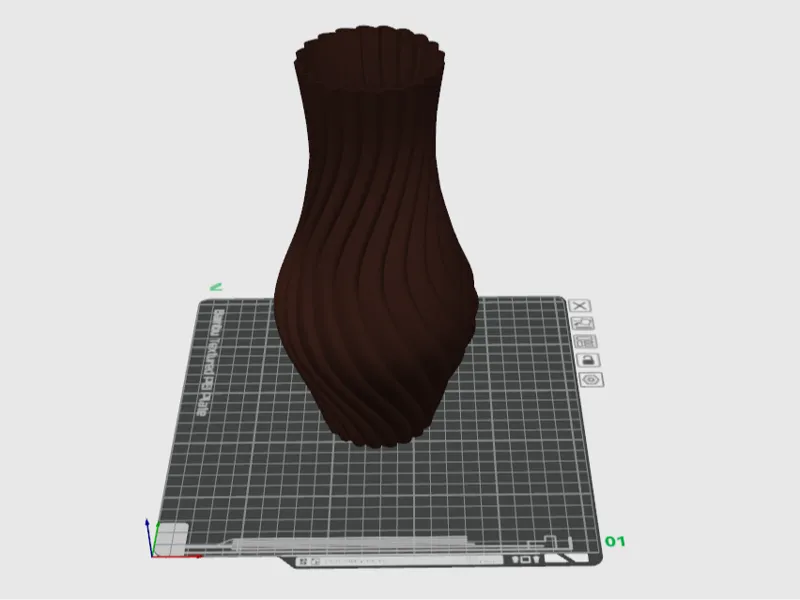 Vase Twisted