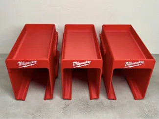 Modular Milwaukee drill/impact holder with shelf