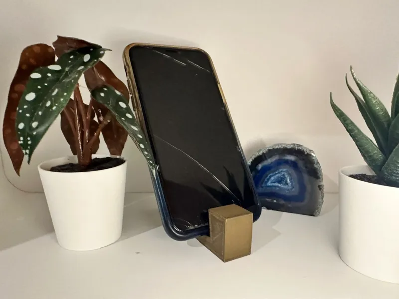 minimal phone stand