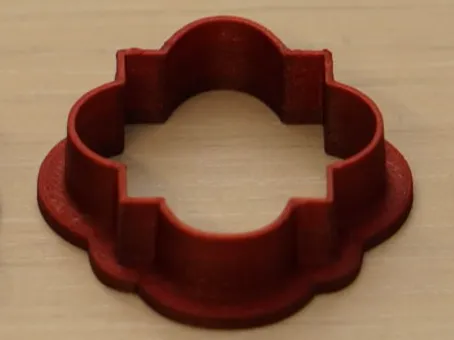 Ornate Clover Polymer Clay Cutter