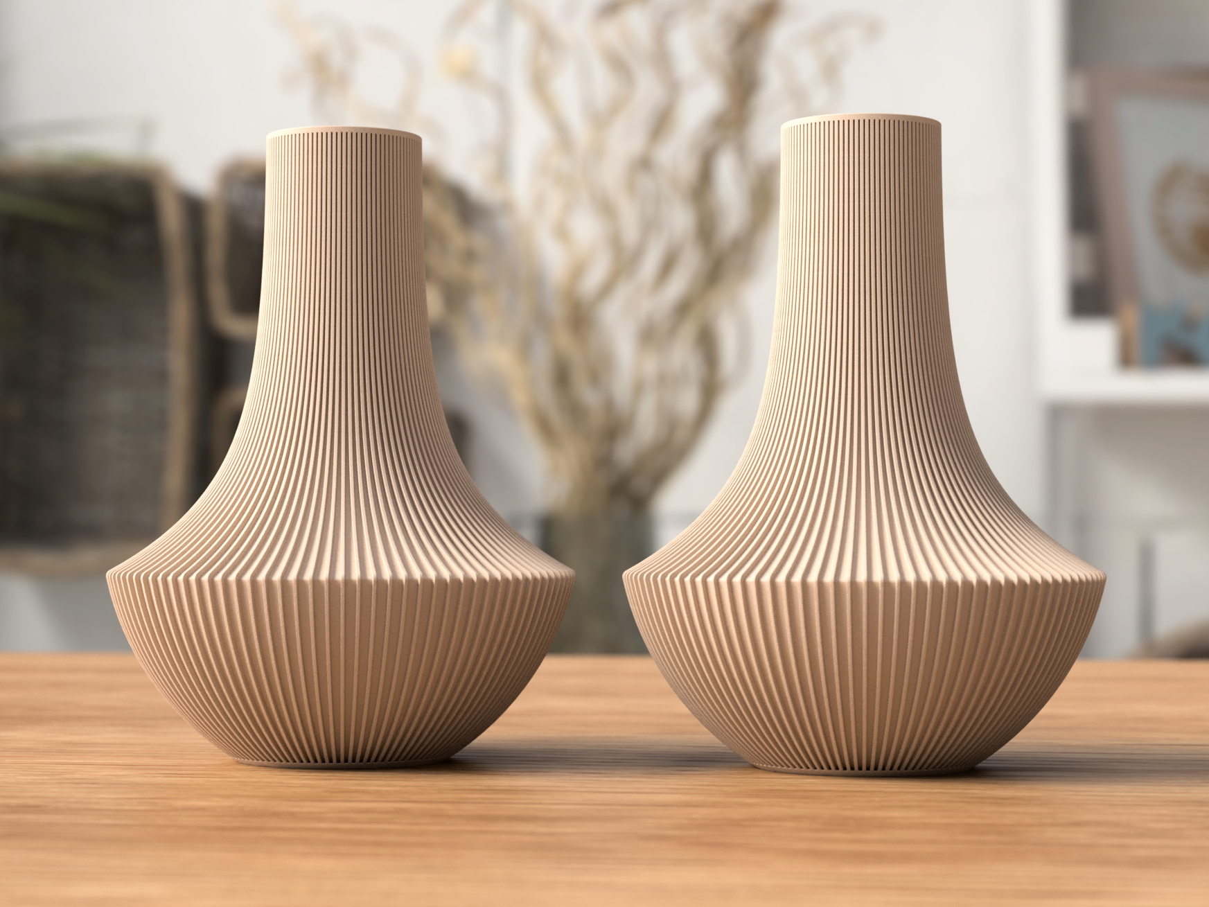 3D модель Ваза Shinto — Японський мінімалізм 3D-друк — 3D друк Львів