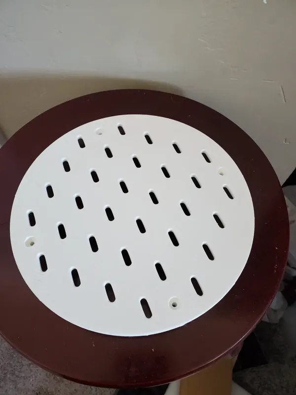 Adaptateur rond pour panneau IKEA Skådis