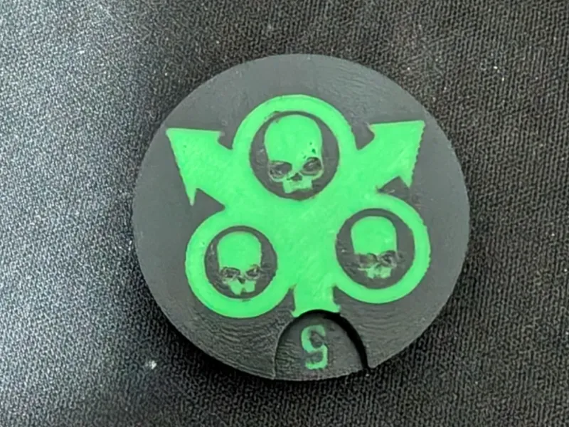 Plague Marine Wound counter - Multiple mag sizes