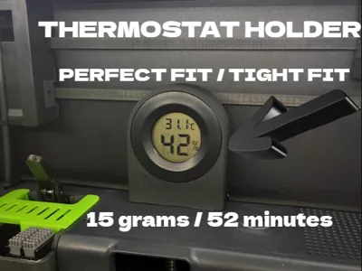 Universal Circular Thermometer Holder