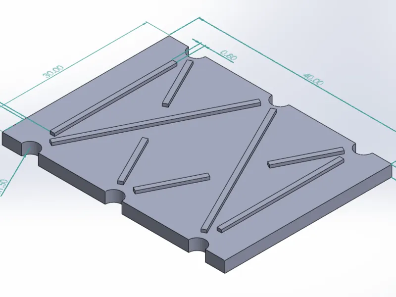 3 Point harness template 
