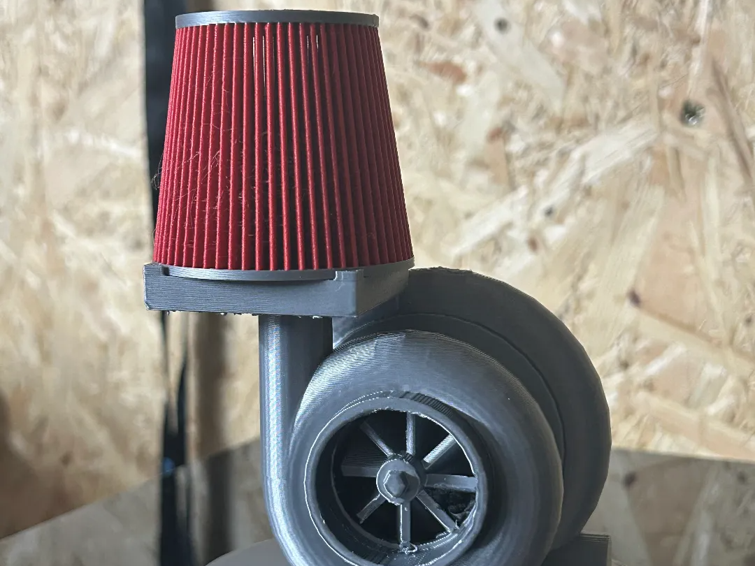 Turbo Lader als Lampe