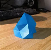 Cristal iceberg en mode vase — photo 1