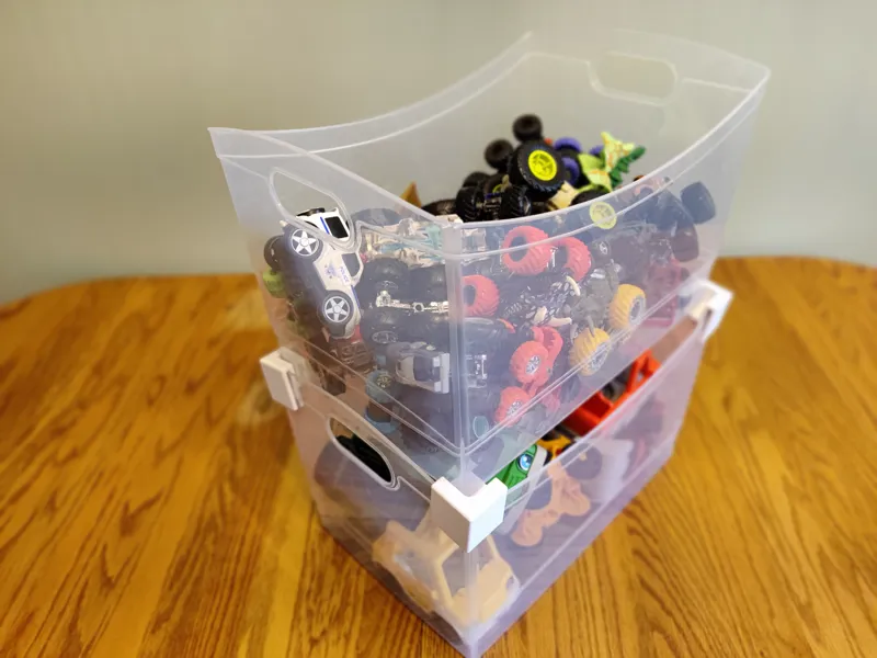 Storage Bin Stacker Bracket