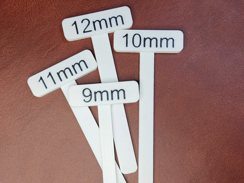 Leather Wallet Card Slot Spacers