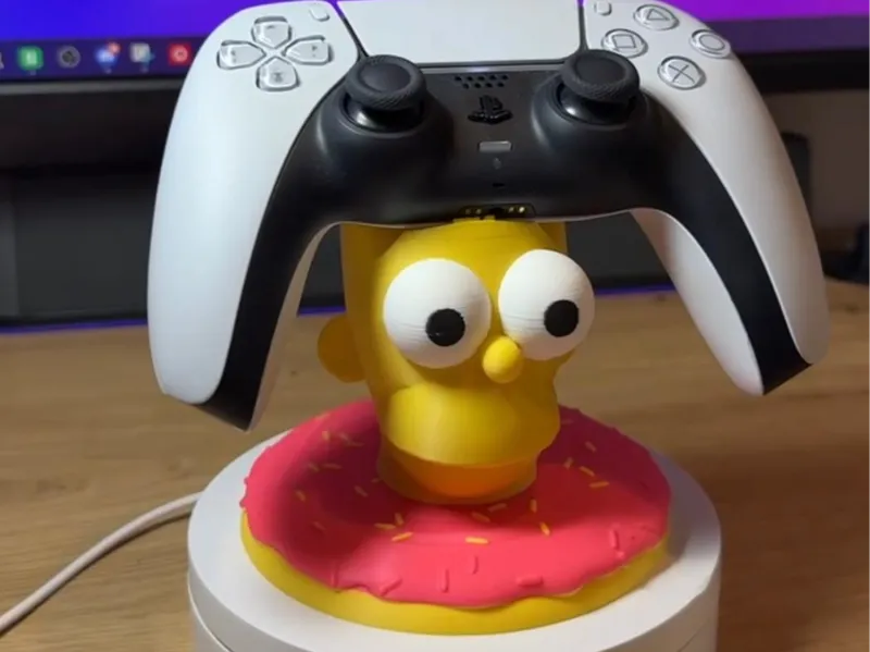 Homer Simpson soporte para mando PS5 y PS4