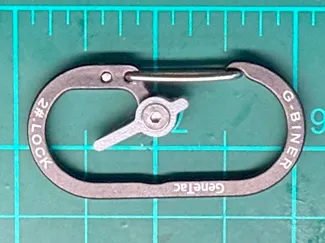 Small Carabiner Lock Replacement