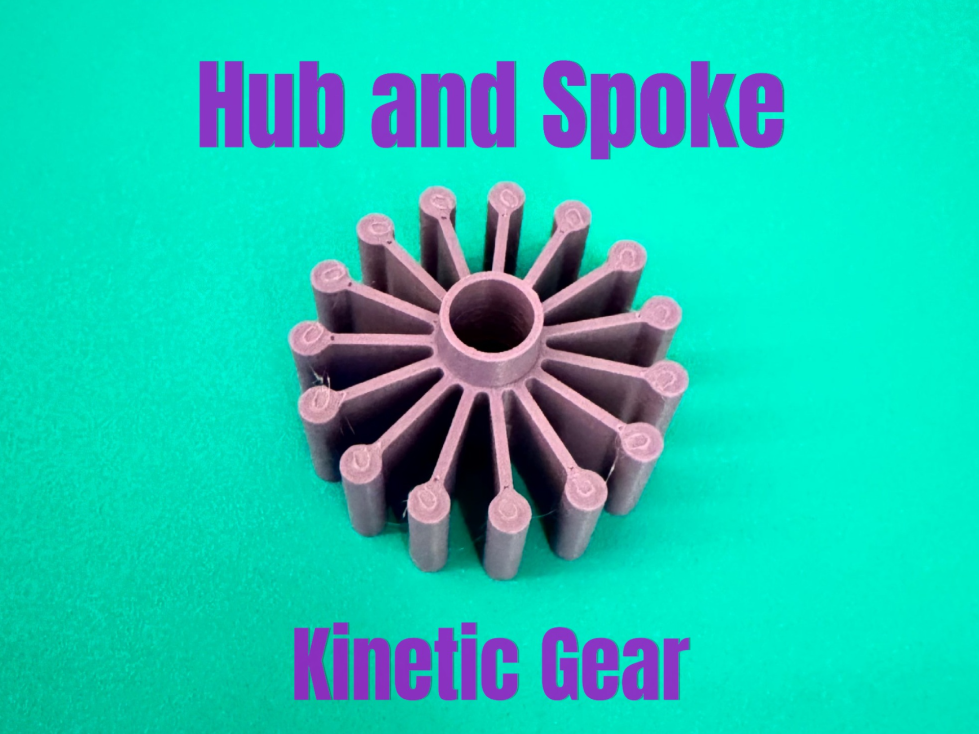 Hub and Spoke, Stacking Kinetic Gear - HDR2 Studio