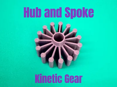 Hub and Spoke, Stacking Kinetic Gear - HDR2 Studio