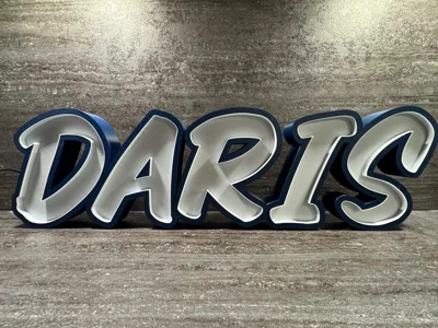 LED Name Daris