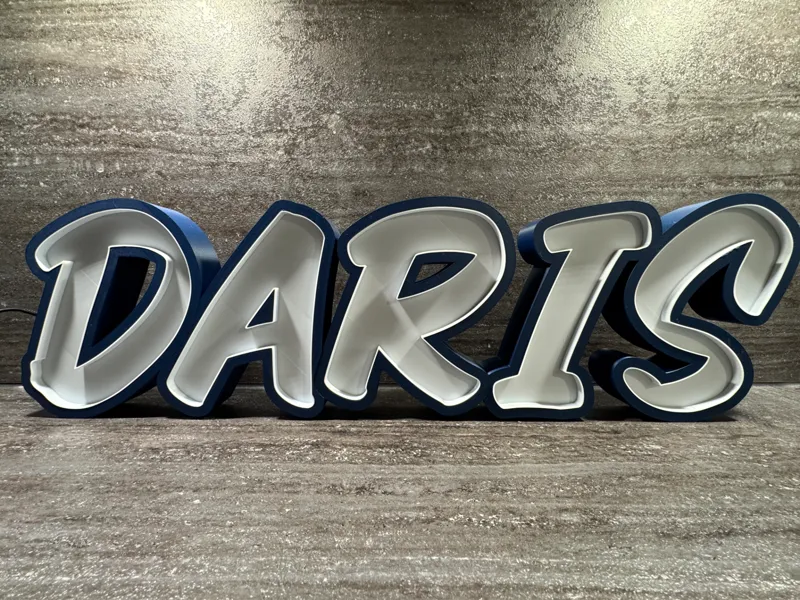 LED Name Daris