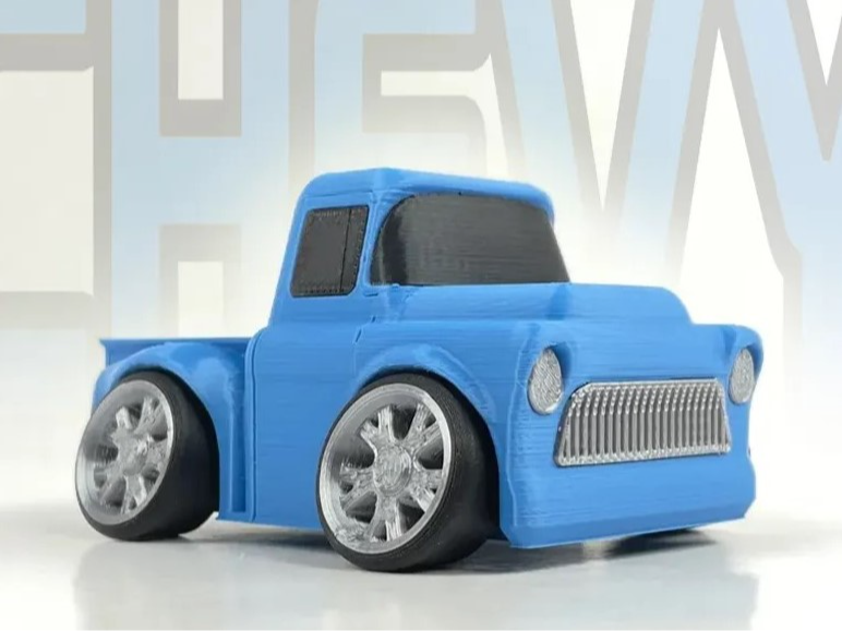 Tooned 50's Pickup Truck - 1