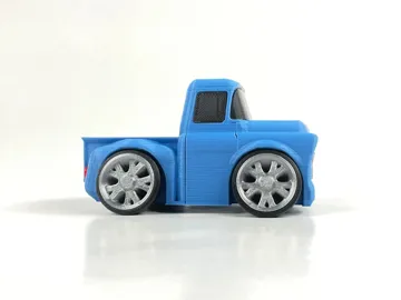 Letrero o emblema decorativo: Tooned 50's Pickup Truck — vista de referencia 3