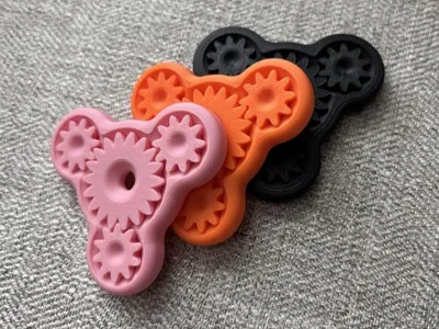 Mini Gear Fidget Spinner