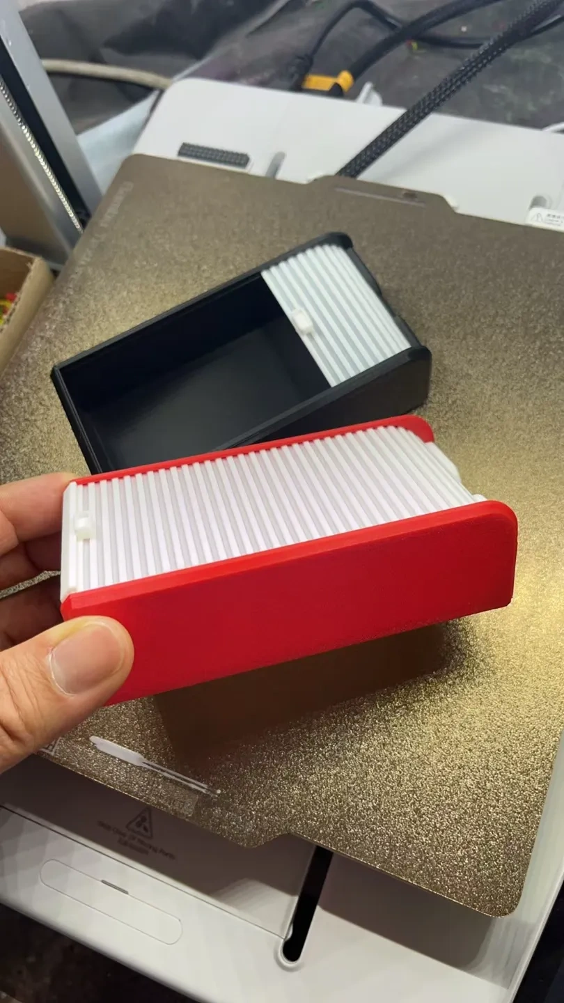 Miniatura 3 do modelo 3D 无金属，配饰盒子，发饰收纳盒，卷帘盒子，小盒子