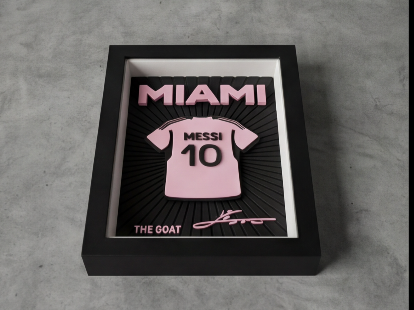 Customizable Nook Frame – Miami Messi