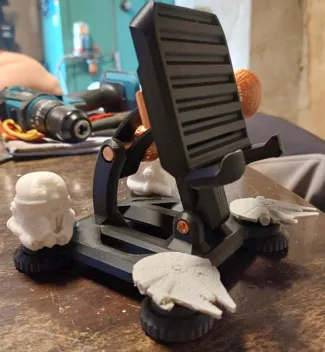 Custom Phone holder star wars.