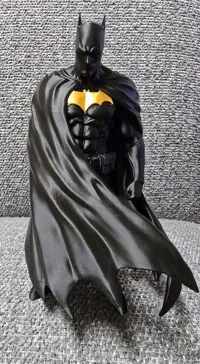 Upscaled to 250mm, .64mm Supports, Better Gold Batman Color