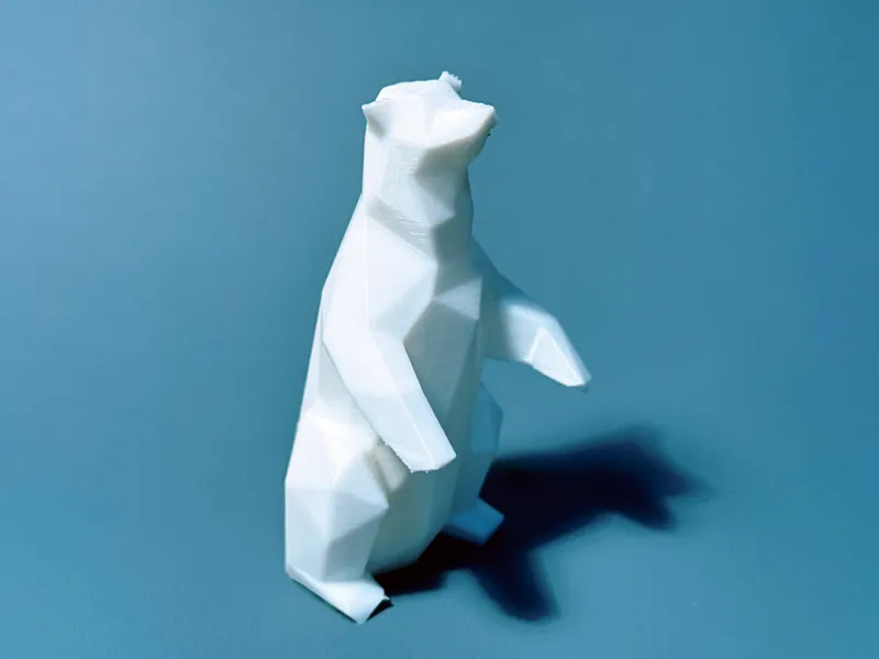 lowpoly Polar bear