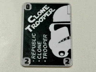 Star Wars Unlimited Clone Trooper Token