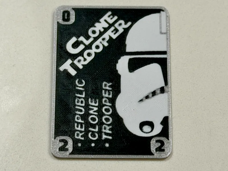 Star Wars Unlimited Clone Trooper Token