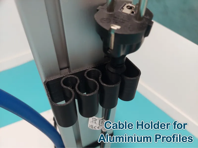Cable Holder for Aluminium Profiles