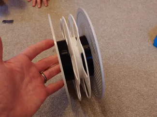 Spool collars for 1/2 & 1/3rd modular dividers