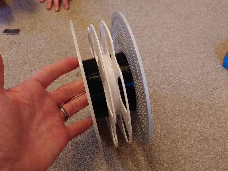 Spool collars for 1/2 & 1/3rd modular dividers